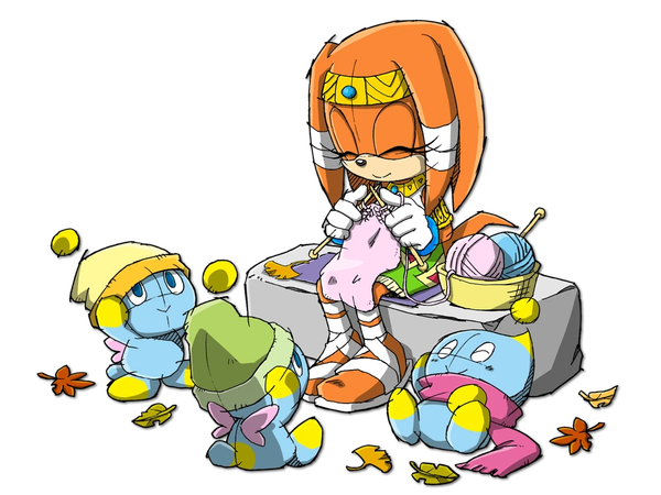 Tikal knits clothes for some chaos